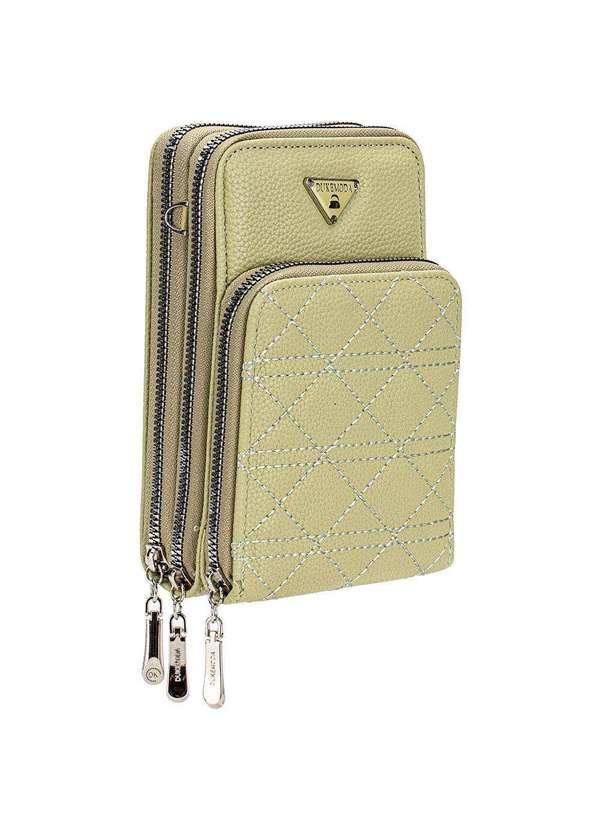 H.e - Bolsa Feminina Transversal H.E Fr34 Verde 3