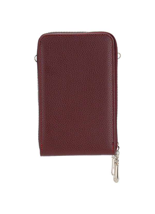 H.e - Bolsa Feminina Transversal H.E Fr34 Vinho 4