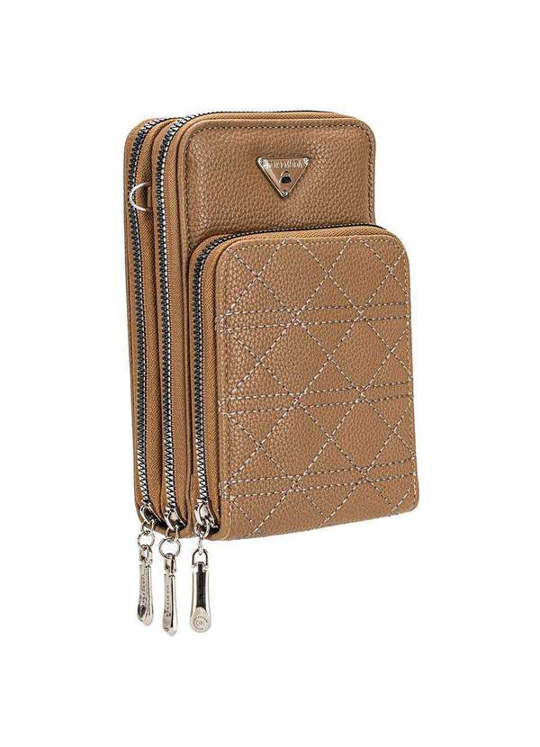 H.e - Bolsa Feminina Transversal H.E Fr34 Camel 3