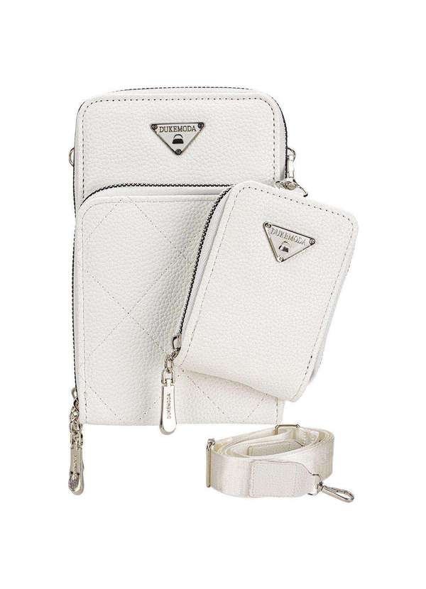 H.e - Bolsa Feminina Transversal H.E Fr40 Branco
