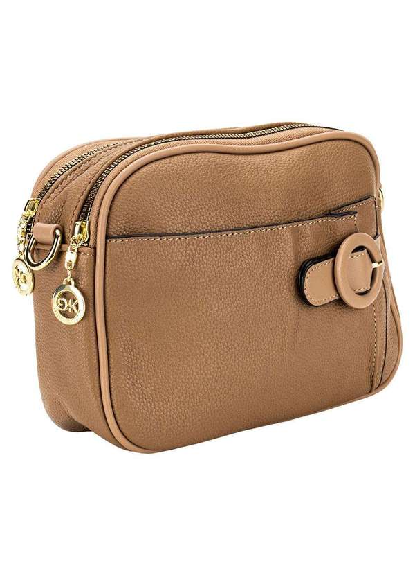 H.e - Bolsa Feminina Transversal H.E Gh385 - Caqui 2