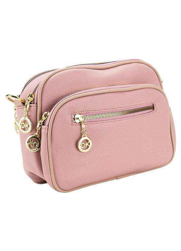 H.e - Bolsa Feminina Transversal H.E Gh386 - Rosa 2