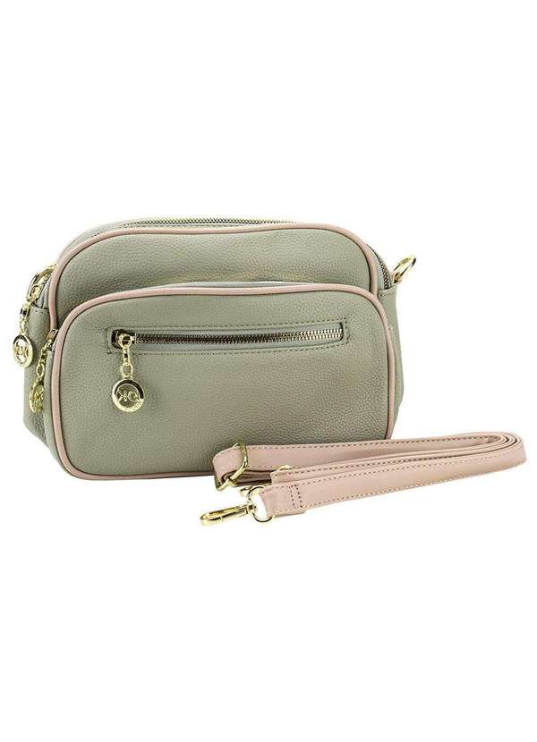 H.e - Bolsa Feminina Transversal H.E Gh386 - Verde