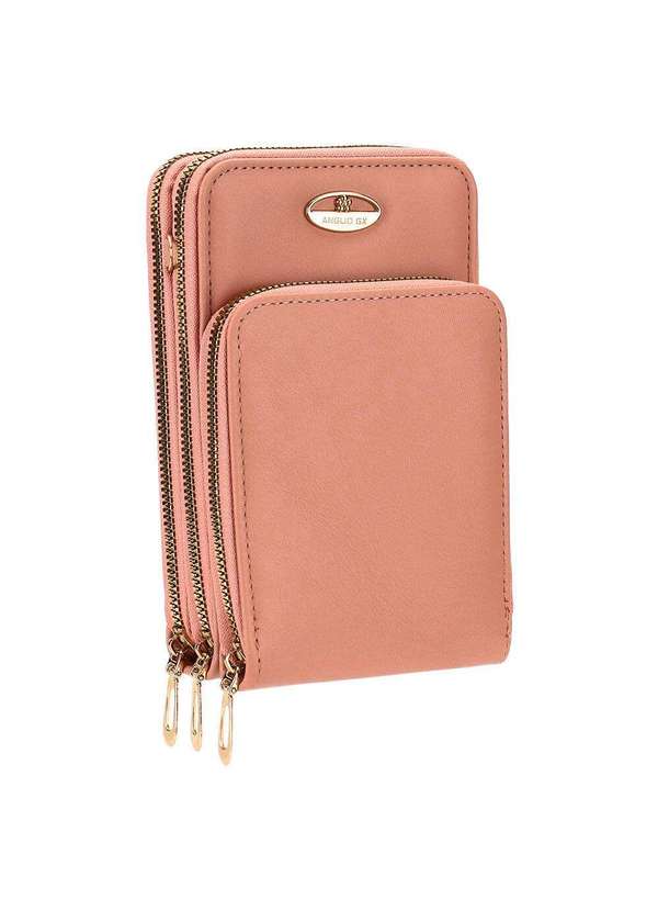 H.e - Bolsa Feminina Transversal H.E Gx5001 - Rosa 2