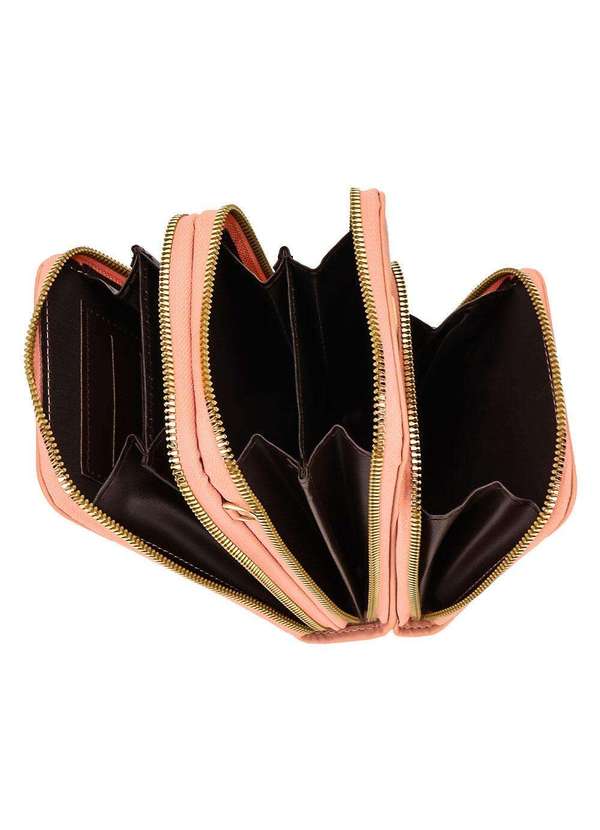 H.e - Bolsa Feminina Transversal H.E Gx5001 - Rosa 4