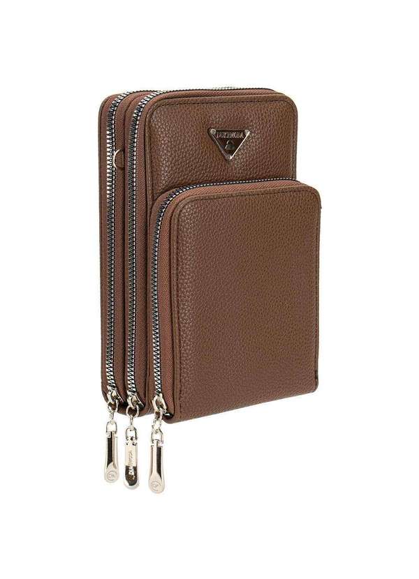 H.e - Bolsa Feminina Transversal H.E H2010 Café 3