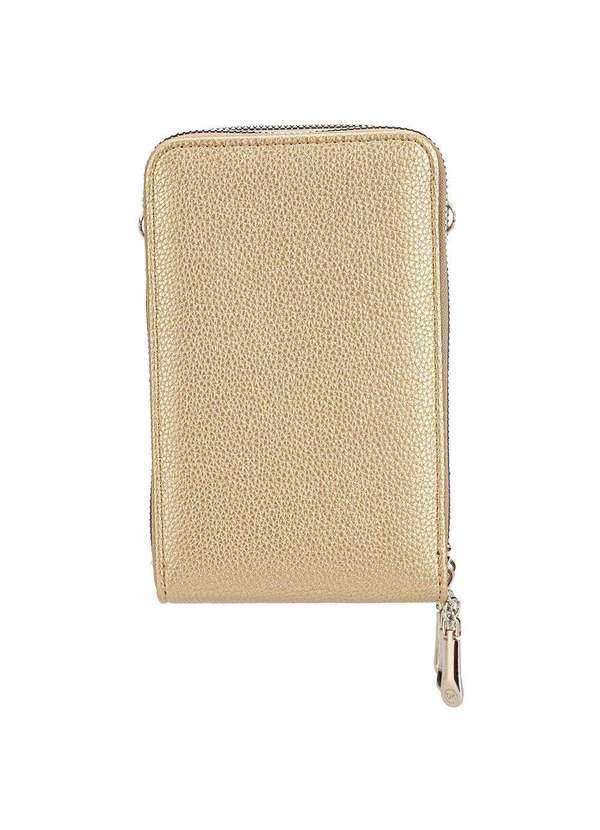 H.e - Bolsa Feminina Transversal H.E H2010 Ouro 4