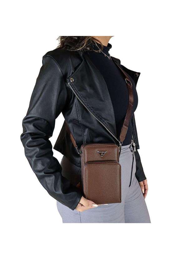 H.e - Bolsa Feminina Transversal H.E H2010 Prata 2