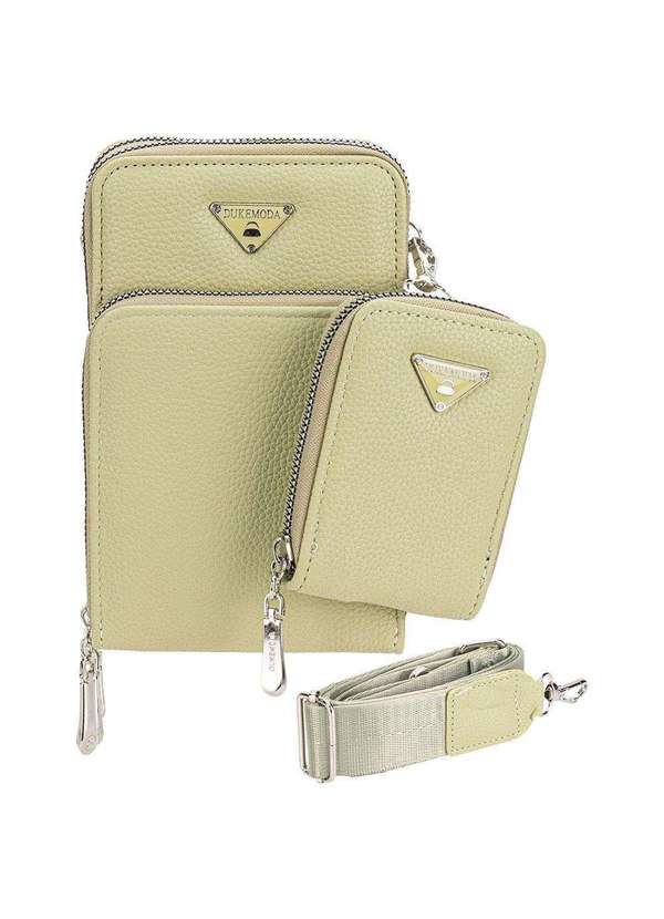 H.e - Bolsa Feminina Transversal H.E H2010 Verde