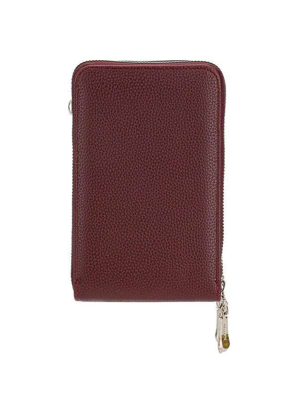 H.e - Bolsa Feminina Transversal H.E H2010 Vinho 4