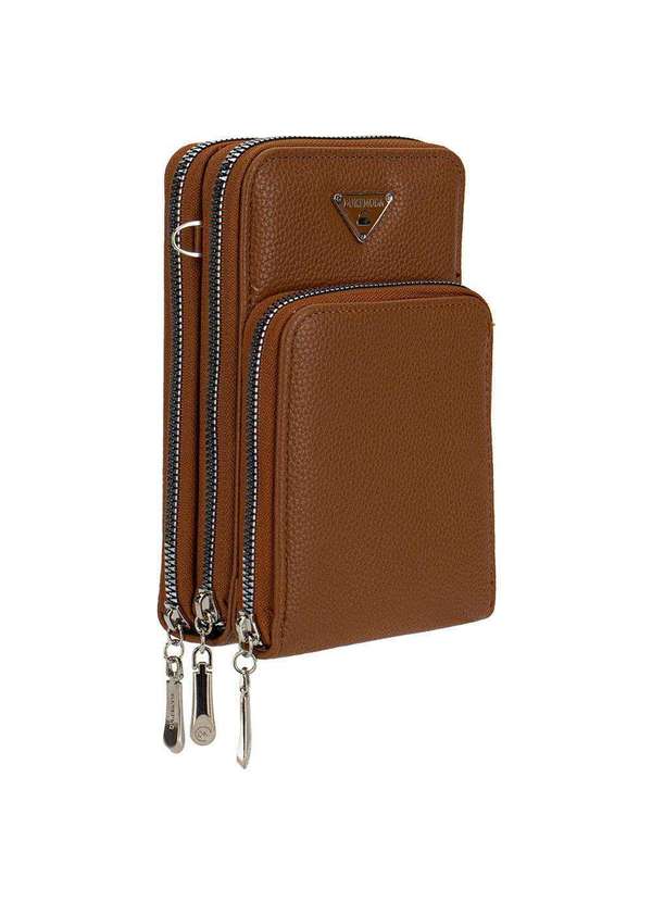 H.e - Bolsa Feminina Transversal H.E H2010 Chocolate 3