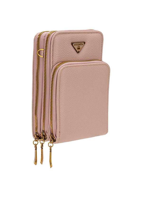 H.e - Bolsa Feminina Transversal H.E H2010 Rosa 3