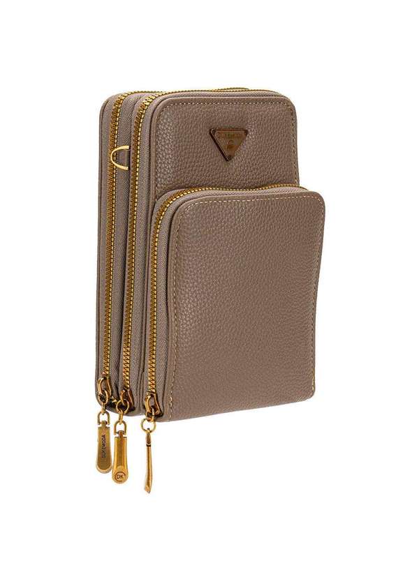 H.e - Bolsa Feminina Transversal H.E H2010 Taupe 3