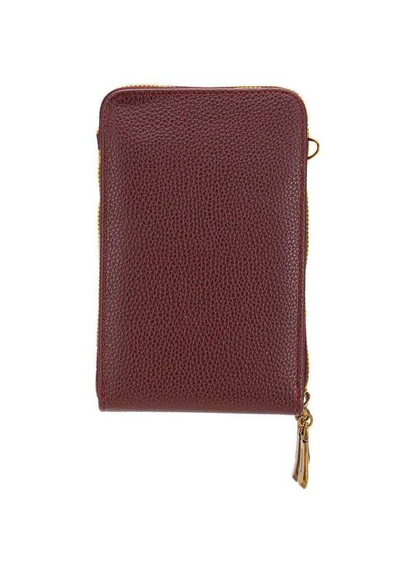 H.e - Bolsa Feminina Transversal H.E H2010 Vinho 01 4