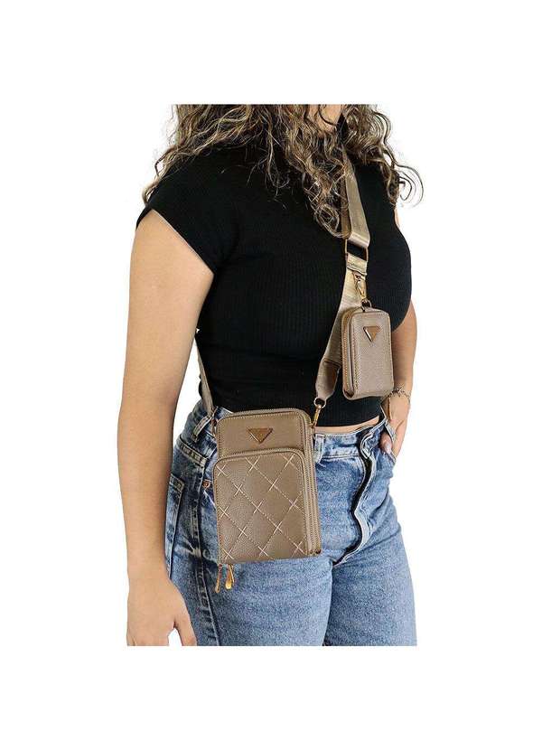 H.e - Bolsa Feminina Transversal H.E H2013 Preto 2