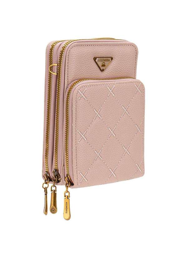 H.e - Bolsa Feminina Transversal H.E H2013 Rosa 3