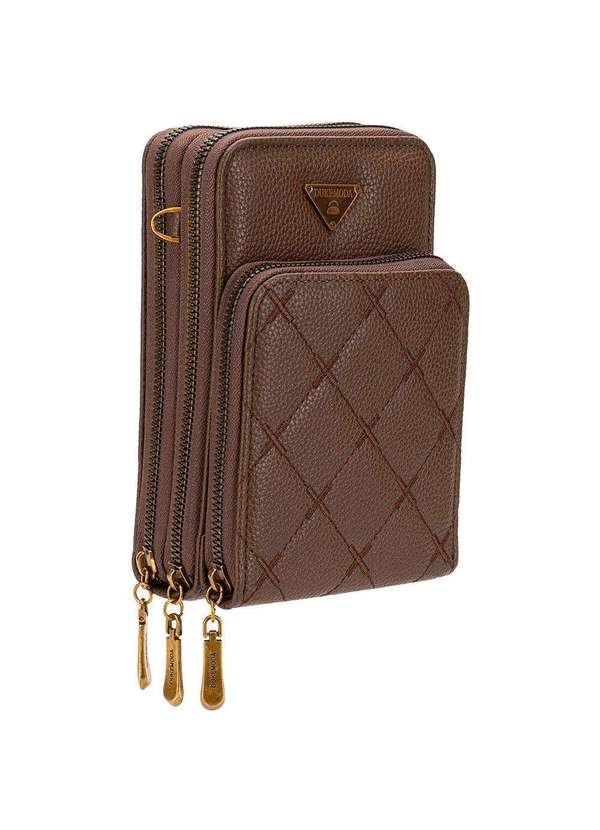 H.e - Bolsa Feminina Transversal H.E H2013 Chocolate 3