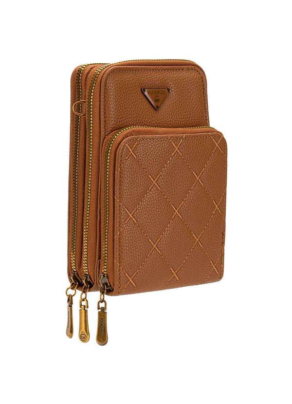 H.e - Bolsa Feminina Transversal H.E H2013 Caramelo 3