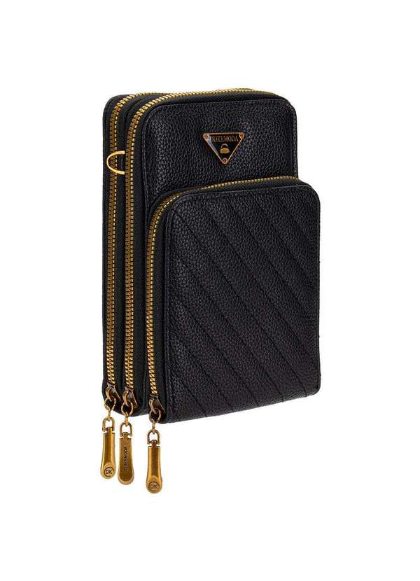 H.e - Bolsa Feminina Transversal H.E H2017 Preto 3