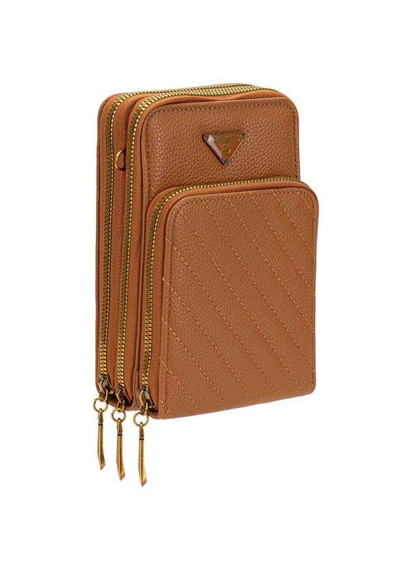 H.e - Bolsa Feminina Transversal H.E H2017 Caramelo 3