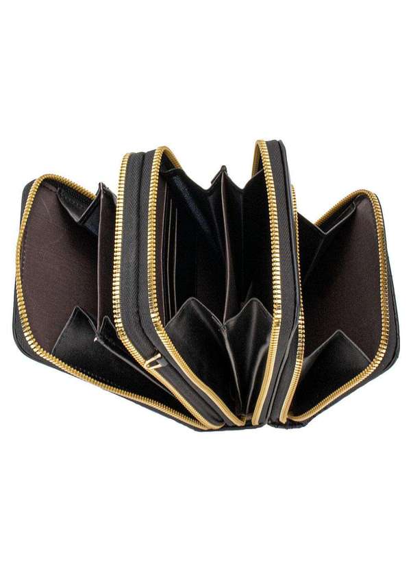 H.e - Bolsa Feminina Transversal H.E Pr1033 - Preto 4