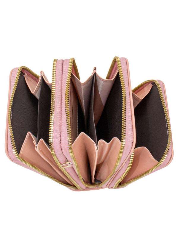 H.e - Bolsa Feminina Transversal H.E Pr1033 - Rosa 4