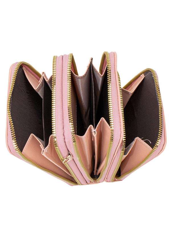 H.e - Bolsa Feminina Transversal H.E Pr1034 - Rosa 4