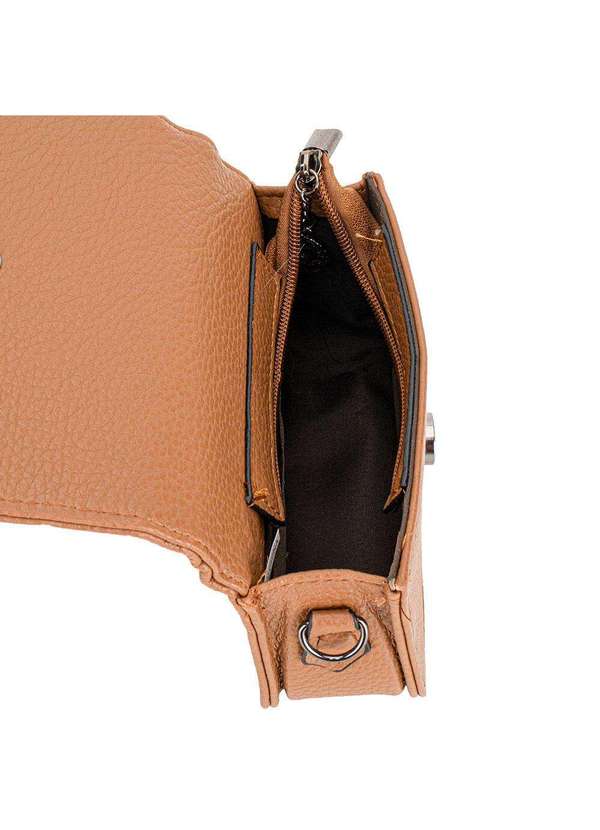 H.e - Bolsa Feminina Transversal H.E Q9441 Taupe 5