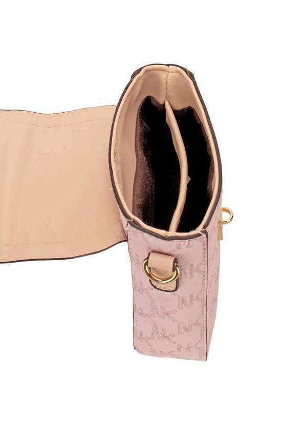 H.e - Bolsa Feminina Transversal H.E Sjw663 - Rosa 01 5
