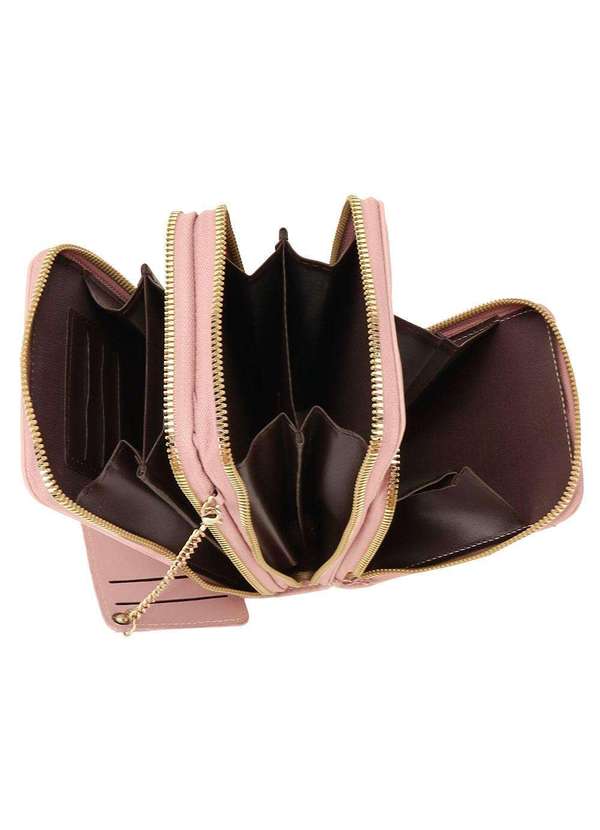 H.e - Bolsa Feminina Transversal H.E Sq2397 - Rosa 4