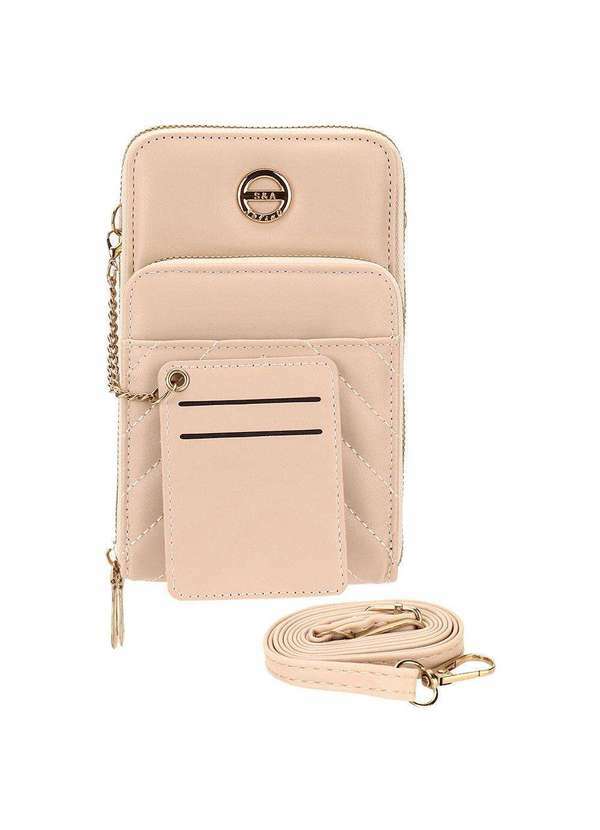 H.e - Bolsa Feminina Transversal H.E Sq2397 - Caqui