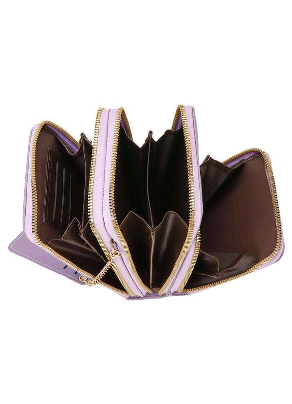 H.e - Bolsa Feminina Transversal H.E Sq2397 - Lilás 4