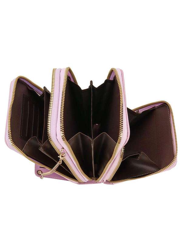 H.e - Bolsa Feminina Transversal H.E Sq2397 - Lilás 4