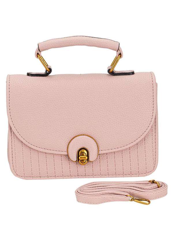 H.e - Bolsa Feminina Transversal H.E Sx6027 - Rosa