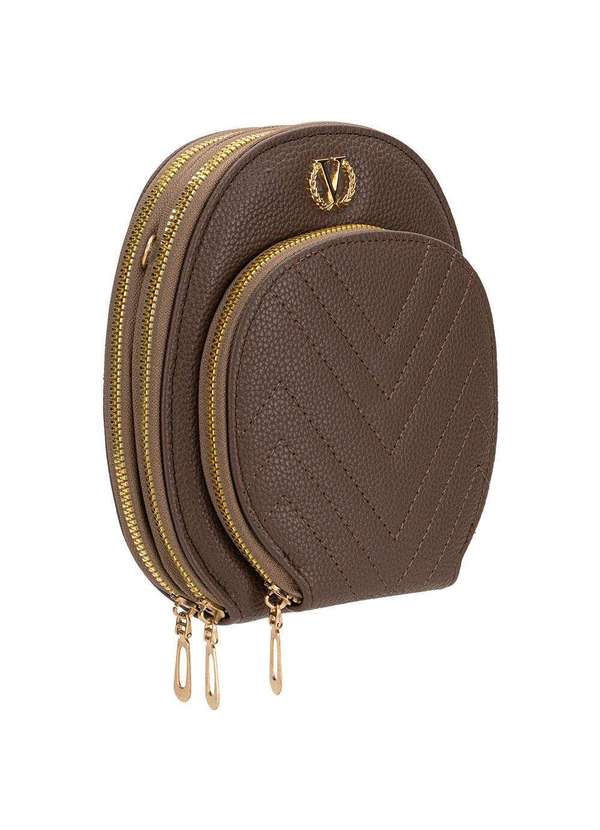 H.e - Bolsa Feminina Transversal H.E W09 Taupe 3