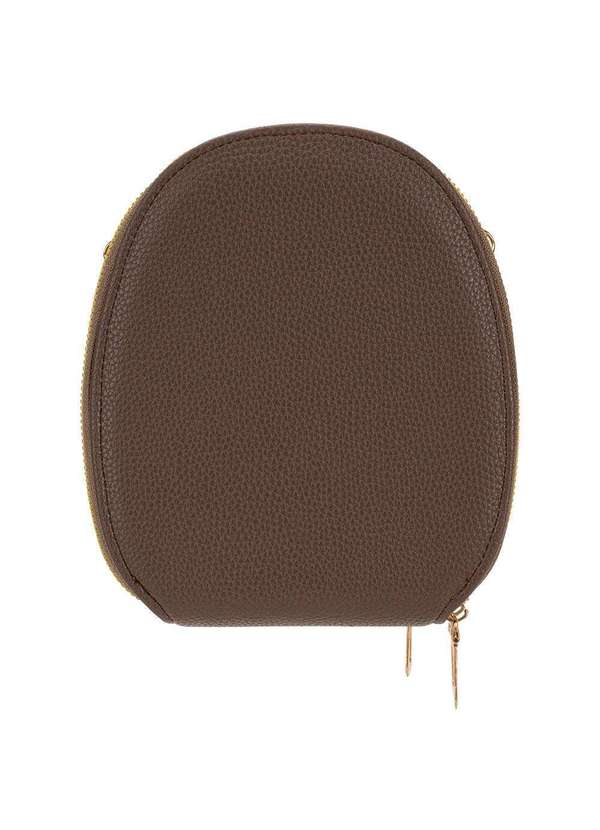 H.e - Bolsa Feminina Transversal H.E W09 Taupe 4