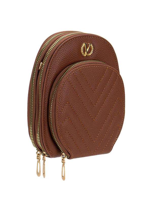 H.e - Bolsa Feminina Transversal H.E W09 Chocolate 3