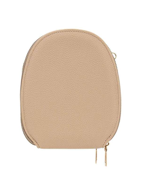 H.e - Bolsa Feminina Transversal H.E W09 Bege 4