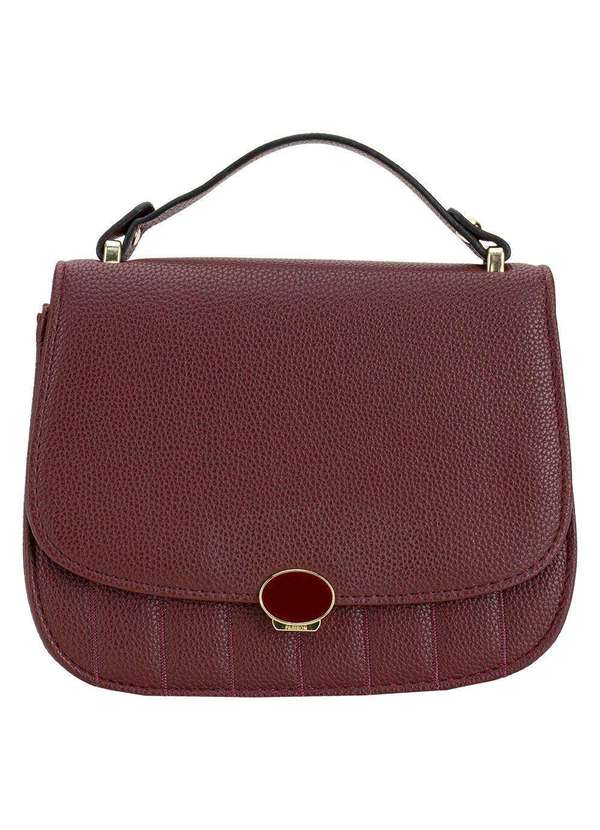 H.e - Bolsa Feminina Transversal H.E Ww115 - Vinho