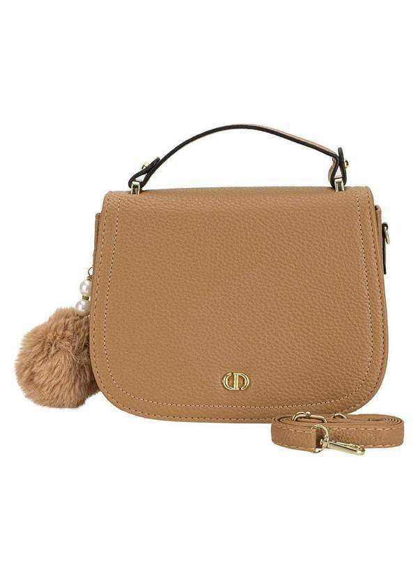 H.e - Bolsa Feminina Transversal H.E Ww118 - Camel