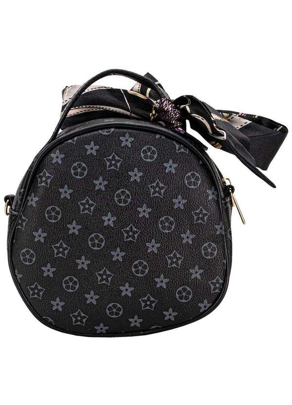 H.e - Bolsa Feminina Transversal H.E Xb8370 Preto 4