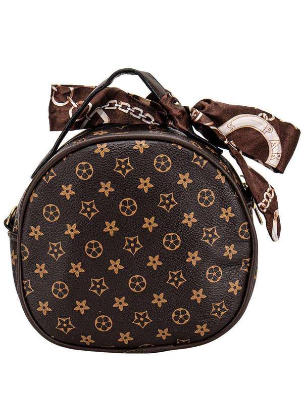 H.e - Bolsa Feminina Transversal H.E Xb8370 Café 4