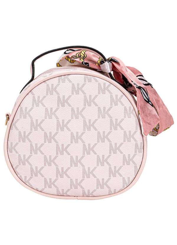H.e - Bolsa Feminina Transversal H.E Xb8370 Rosa 4