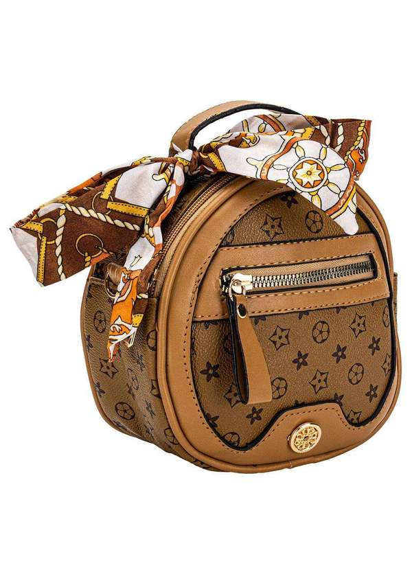 H.e - Bolsa Feminina Transversal H.E Xb8370 Camel 3