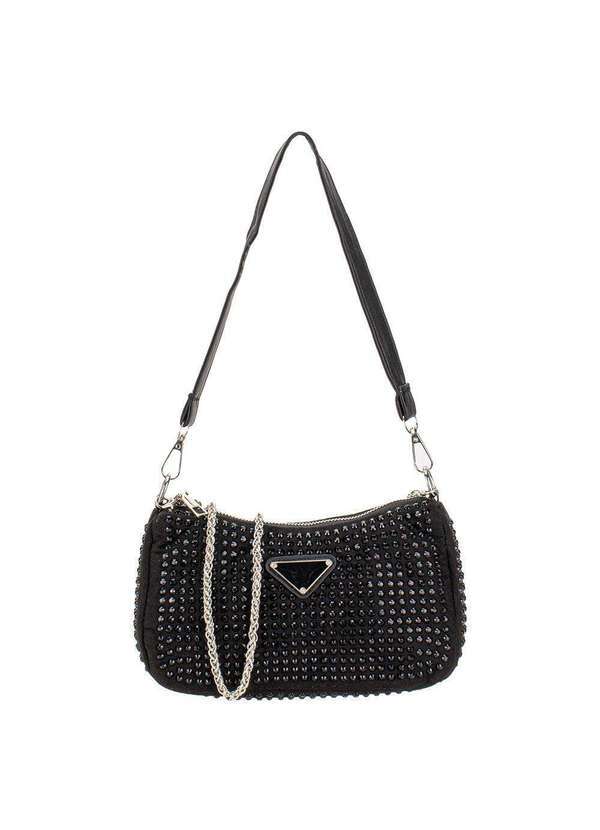 H.e - Bolsa Feminina Transversal H.E Xy005 - Preto