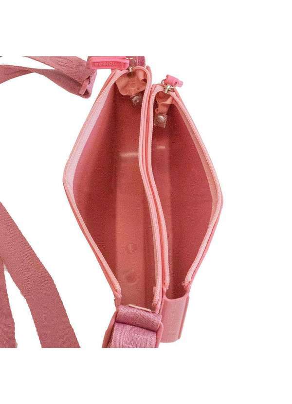 Moleca - Bolsa Feminina Transversal Moleca - 500181 - Rosa 4