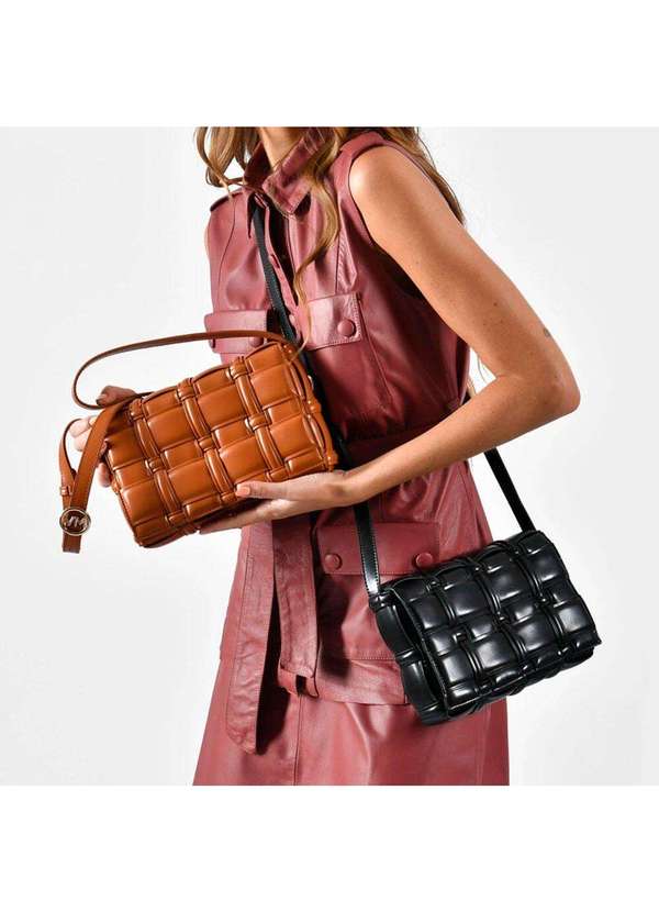 Via Marte - Bolsa Feminina Transversal Via Marte B1-148 - Preto 2