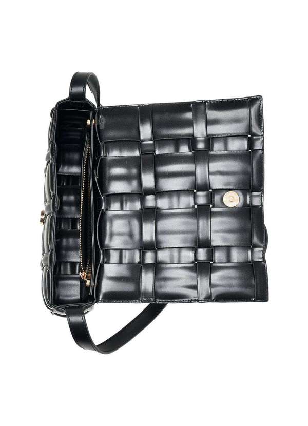 Via Marte - Bolsa Feminina Transversal Via Marte B1-148 - Preto 5