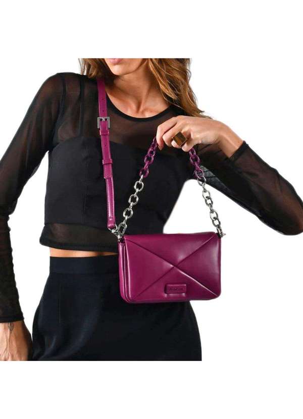 Via Marte - Bolsa Feminina Transversal Via Marte B1-153 Preto 2