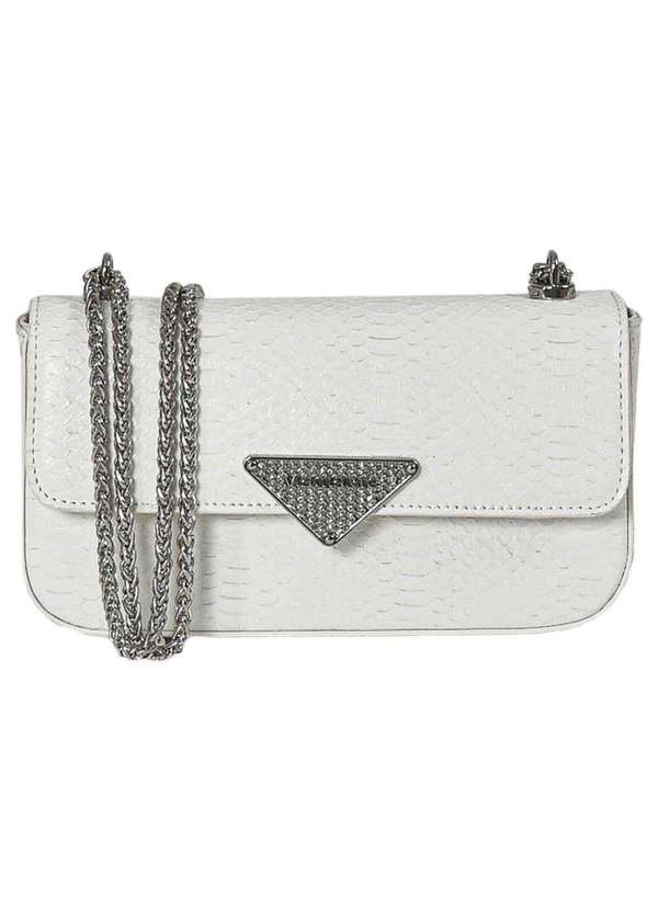Via Marte - Bolsa Feminina Transversal Via Marte B1-163 - Branco